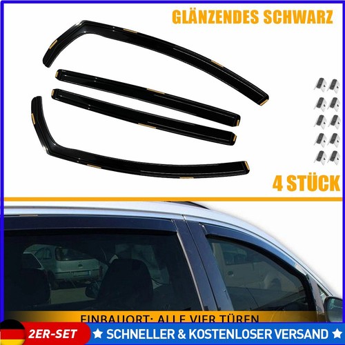 4er set windabweiser für - 2x,