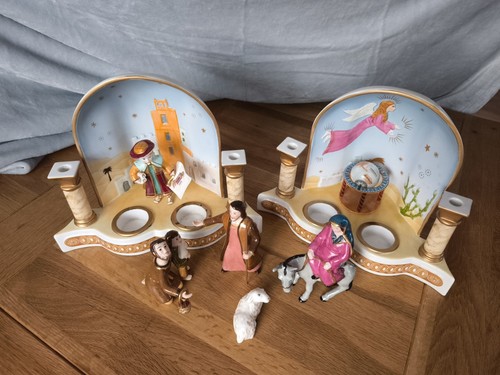 Krippe affresco natale mit - krippe,