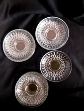 vintage 12 kleine Glasteller