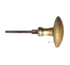 Eigriff Messing Türknauf alt