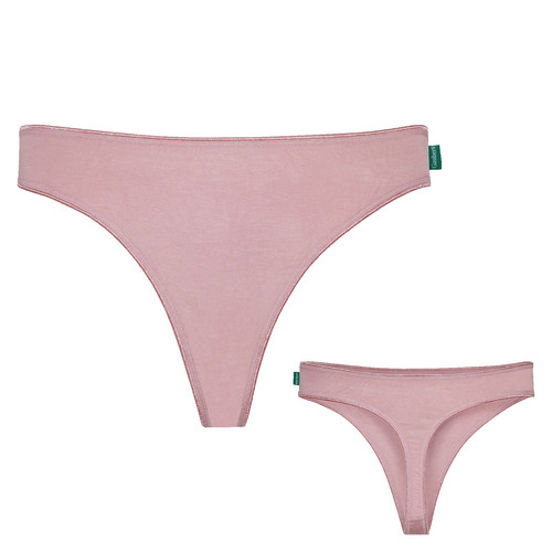 Damen bambus string - string, slip