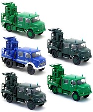 Brekina - MB Kurzhauber LA 911 Polyma LiMa KW Lichtmast wagen Auswahl 1:87 H0