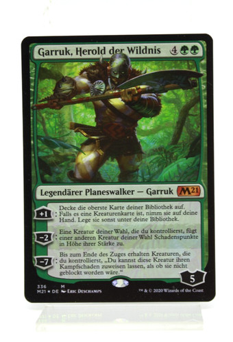 Garruk savage herald foil - garruk,