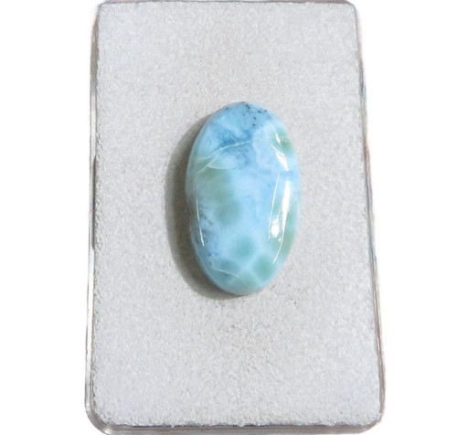 Larimar cabochon 7x14 - cabochon, mm