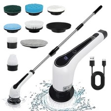 360°Spin Turbo Scrub Elektrische Akku-Reinigungsbürste Reinigung Scrubber 7in1
