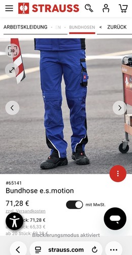 Arbeitshose bundhose 48 - arbeitshose,