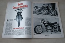 Motorrad 08/1973 Moto Guzzi TS