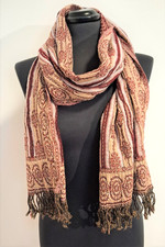 Wertvoller Wollschal 4;  fest und wärmend; 30x170 cm; Top-Qualität!