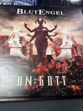 BLUTENGEL - Un:Gott *2LP* LIMITED RED VINYL Signierte Ausverkaufte Edition Top