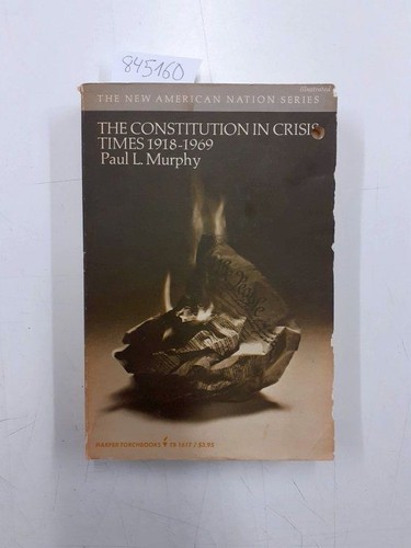 The constitution crisis - the, in