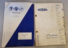 Original Victoria Preisliste für E-Teile Nr.9.60.5 für Moped 1960 & Nachtrag