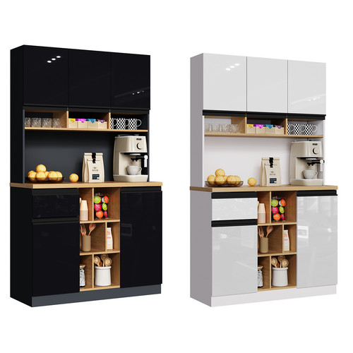 Küchenbuffet mit regal - küchenbuffet,