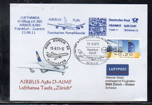 Lufthansa ffc erstflug airbus - erstflug,