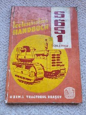 UTB Schlepper Ketten traktor S 651 Handbuch Betriebsanleitung 1974