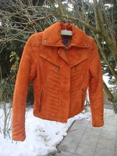 ETRO MILANO Jacke Wildleder Gr.36 Orange