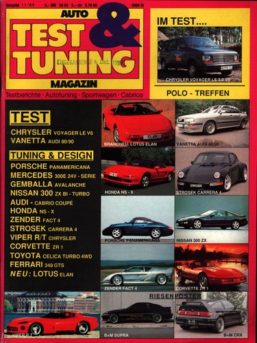 Zeitschrift auto test und - test,