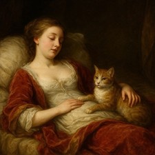 Schlafzimmer weiblich Malerei