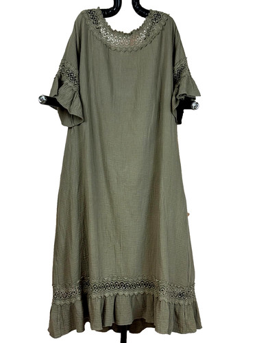 Labass mousseline kleid - labass, spitze