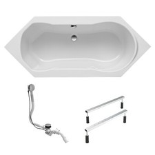 Sechseckbadewanne Fluvia