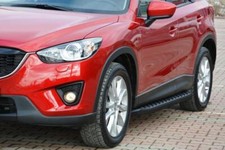 Trittbretter passend für Mazda CX-5 2011-2016 Hitit Schwarz mit TÜV SONDERPREIS