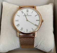- CLAUDE BERNARD - CLASSIC -UNISEX / HAU / DAU- 39 mm - ROSEGOLD - NEU / OVP -
