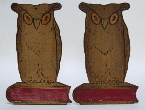 Set buchstützen eulen - set:,