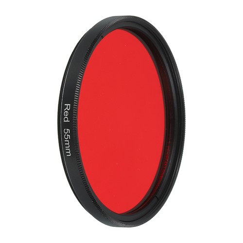 55mm objektivfilter vollroter - 55mm,