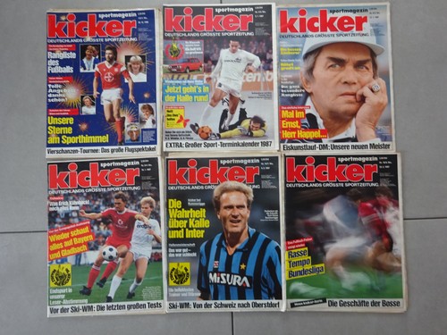 Kicker sportmagazin konvolut - kicker,