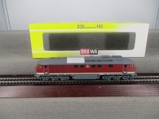 Brawa Spur H0 0410 Diesellok BR 232 der DR Analog DSS in OVP