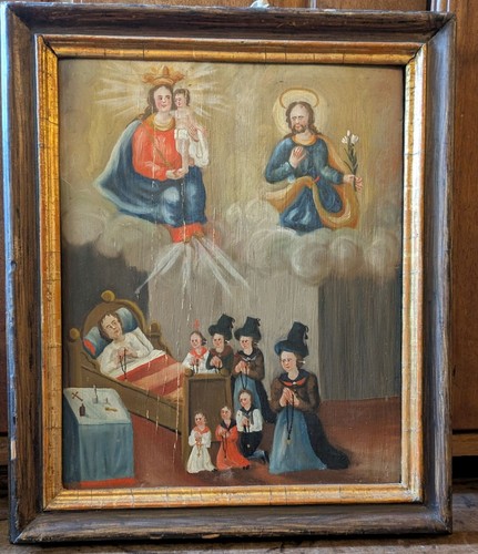 Traumhafte votiv tafel - traumhafte, 1830