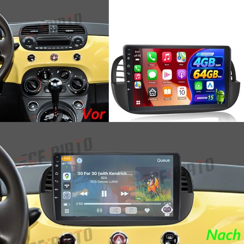 64g für fiat 500 - 4+64g,