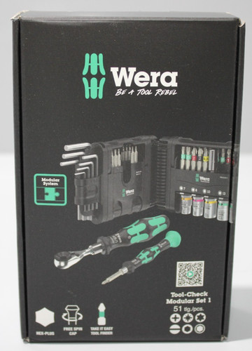 Wera tool check - wera, set