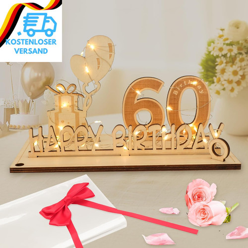 Geburtstag deko für mann - 60,
