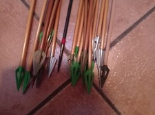 Carbon Holzpfeife 20 Stück Bogen Pfeile Sport Robin Bear Jagdspitze