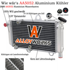 Kühler Für Yamaha XT660X XT660R 04-2014 2013 2005 2007 2008 2012 Aluminum DE