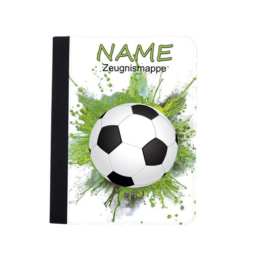 Zeugnismappe junge fußball - zeugnismappe,