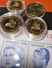 2004 ORIGINAL 🇲🇨 B.M. GRACIA KELLY, 2004 PP 10c,20c,50c 🇲🇨 2€ 2003 RAINER G.
