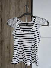 SHEIN Top 34 – Weiß/Schwarz