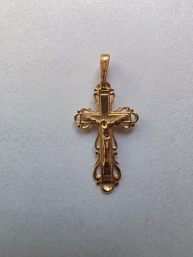 Kreuz anhänger gold 585 - kreuz,