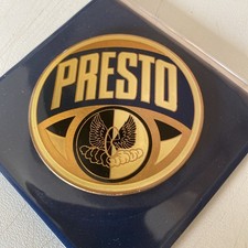 Plakette Presto Werke Auto Motorrad Fahrrad Emblem Badge