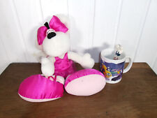 DIDDL Diddlina Plüschtier 28 cm Ballerinas Tanz Tutu rosa Knoten + Tasse Becher