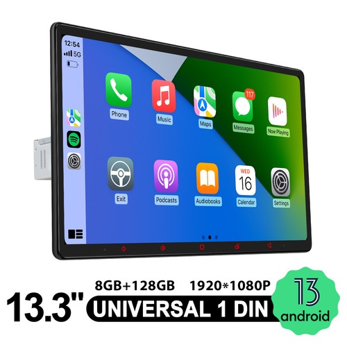 Zoll din autoradio mit - 13,3, 1-din