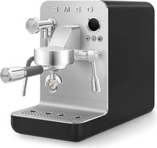 Espresso-Kaffeemaschine schwarz Matt EMC02BLMEU