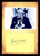 Billy Wilder 1906-2002 Filmregisseur USA Original Signiert + G 49418