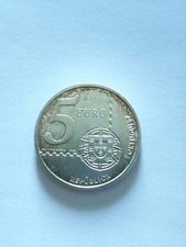 5 Euro Silbermünze Portugal 2003
