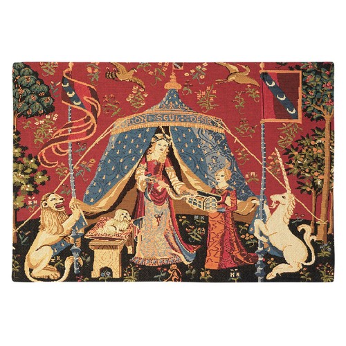 Einhorn wandbehang dame mit - wandbehang,