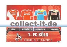 Match Attax 14/15 - T10 - Trikotkarte 1. FC Köln - Spezial Karte