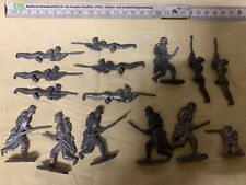 Bleifiguren alte Soldaten 15 Stück, unbemalt , 1.WK (Sammlungauflösung)