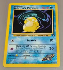 Sabrina's Psyduck # 99/132 Common Gym Challenge 2000 Pokemon N.Mint-Mint Vintage