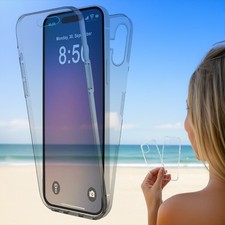 Handy Hülle Komplettschutz Full Cover 360 Grad Rundum Silikon Tasche TPU Case